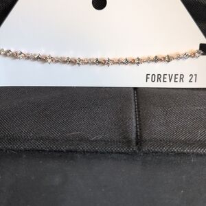 Forever 21 Silver Geometric Bracelet